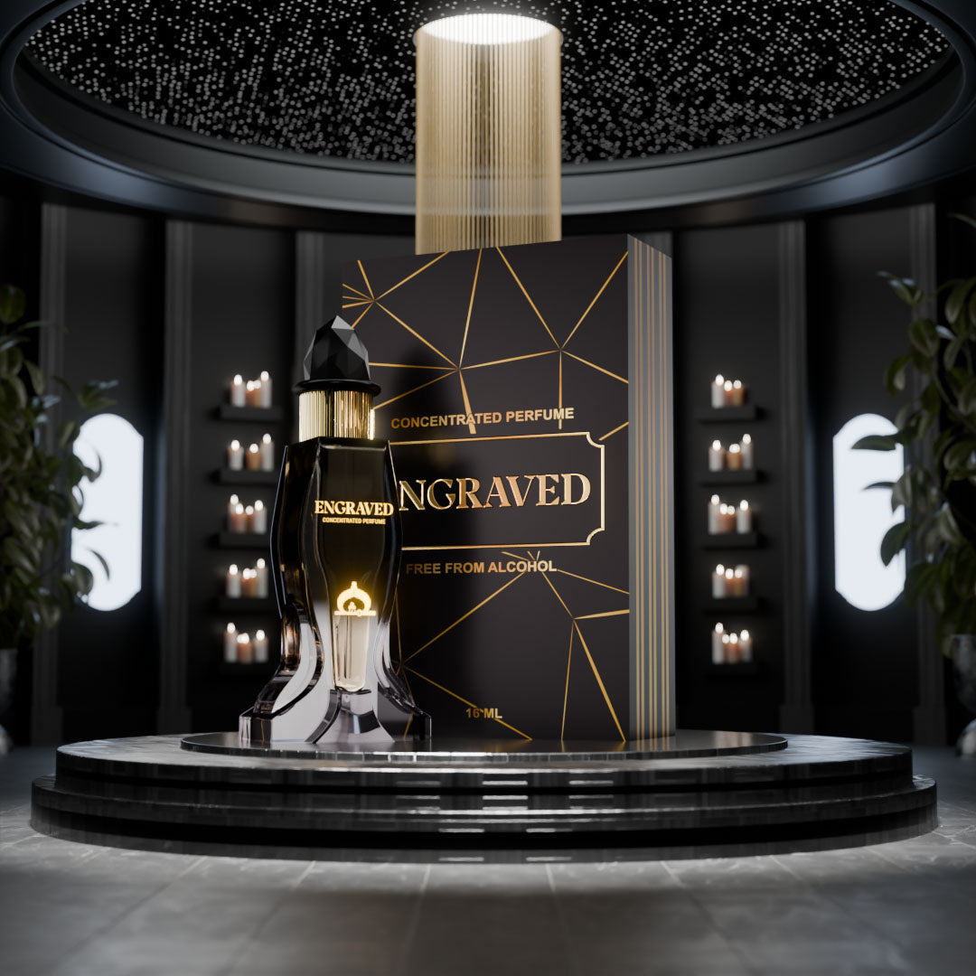 (BUY 1 GET 1 FREE) Engraved | Concentrated Perfume | Attar Oil | 16ml